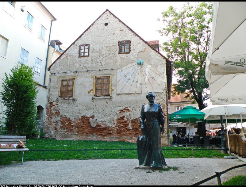 The Statue of Marija Jurić Zagorka