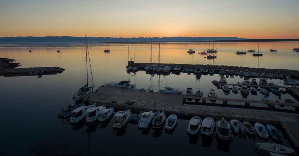 Sailing in Croatia