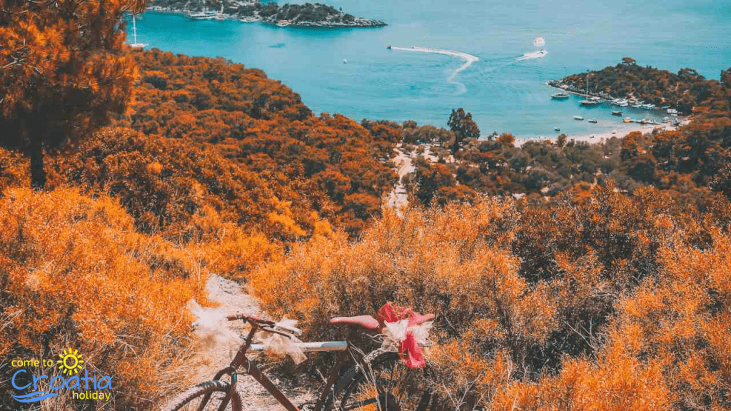 Riding a Bike in Croatia