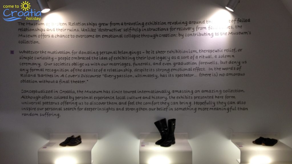 Art in the Museum of Broken Relationships