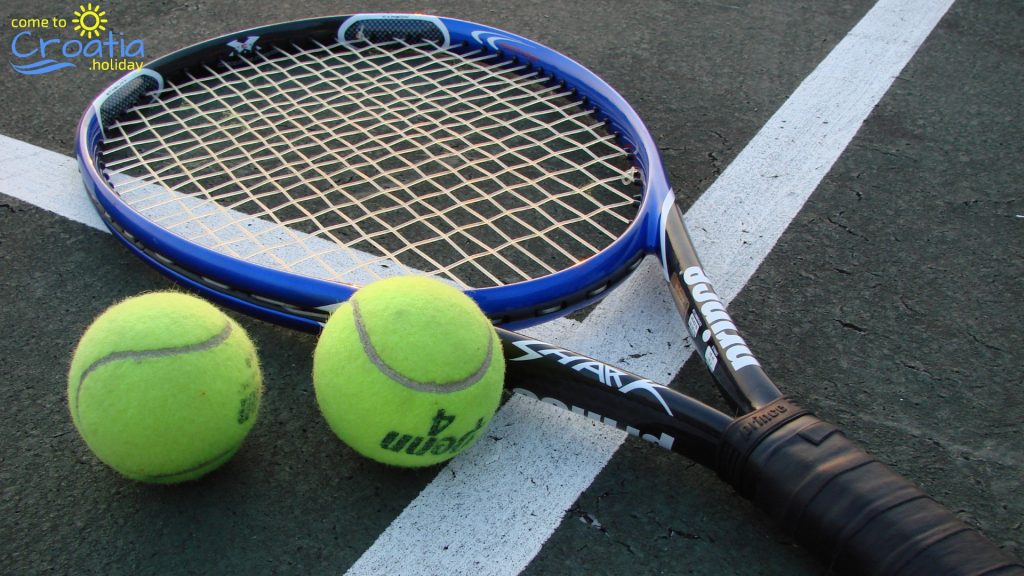 Tennis Racket and Balls