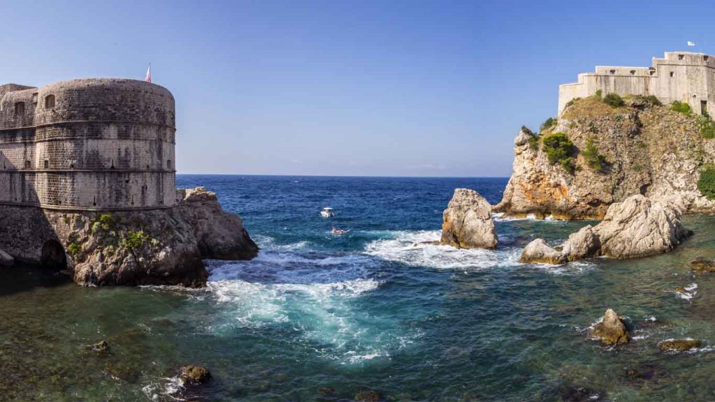 Beaches in Dubrovnik Old Town