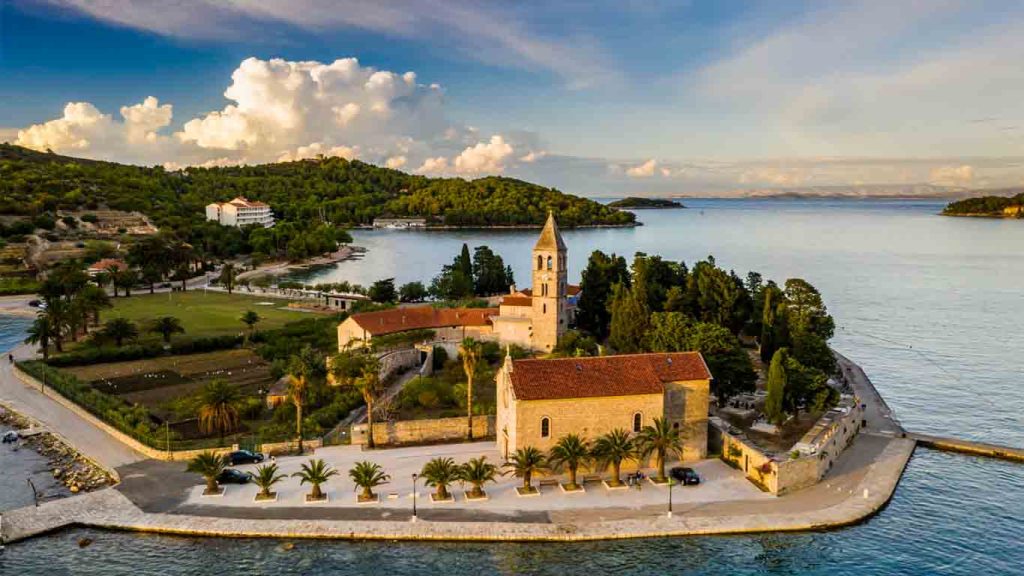 Beaches of island Vis