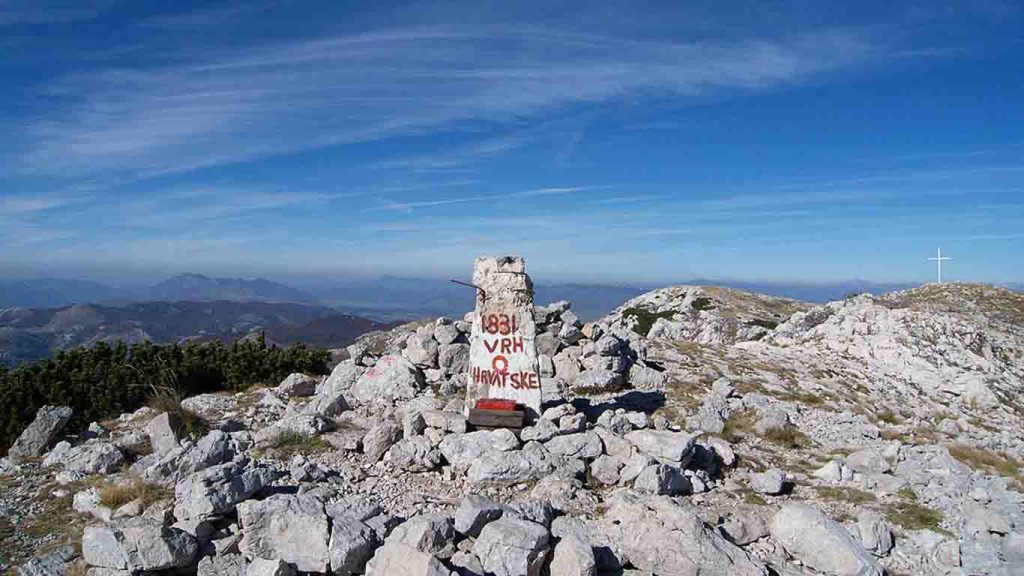 highest peak in Croatia